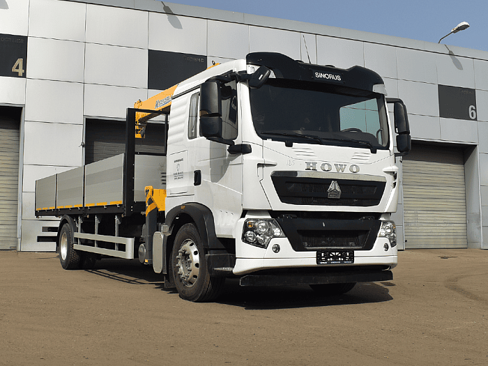 КМУ на шасси Howo T5G